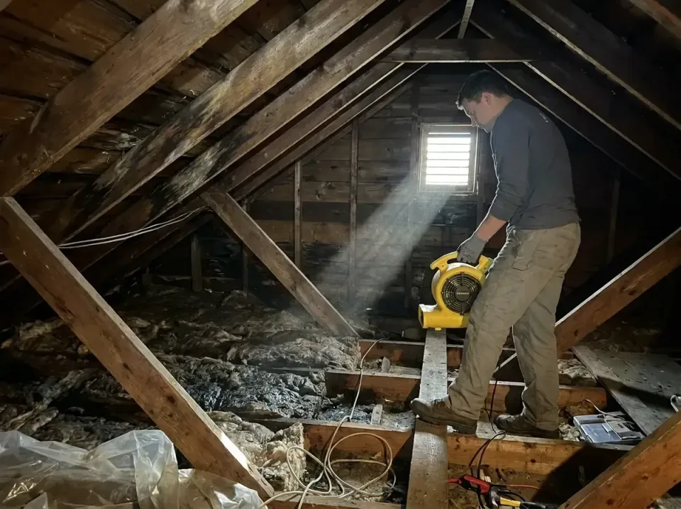 attic-water-damage-drying-proc-007 — frequently asked questions, Emergency Water Extraction & 24/7 Flood Response in Koscius…